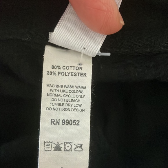 Womens Cropped Hooded LMU Sweatshirt-L - Picture 11 of 12